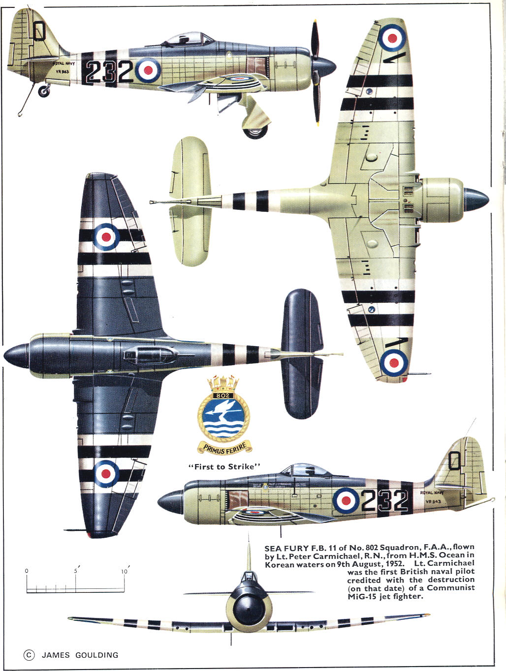 Profile Publications 126 Hawker Sea Fury by Francis K. Mason, 1967